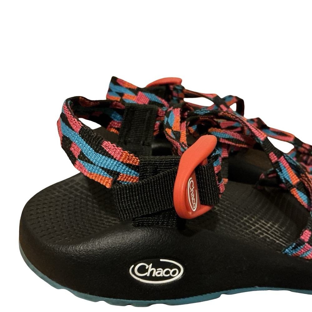 Chaco‎ ZX2 Classic Women's Sandals Band Magenta Rose J107210 Sz 9 EUC READ - Picture 6 of 13